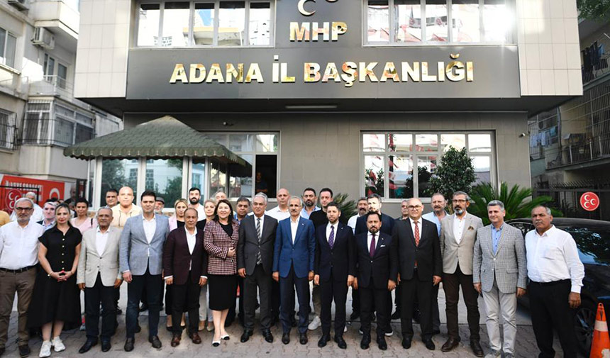 Bakan Uraloğlu’ndan MHP İl Başkanı Kanlı’ya Ziyaret