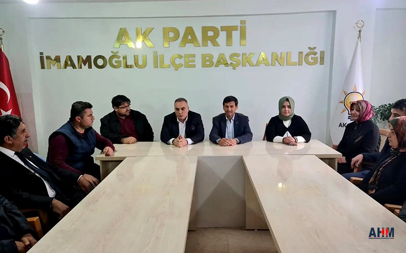  Ak Parti Adana Milletvekili A. Adayı Şahin Çetin, Teşkilat Ziyaretlerine Başladı