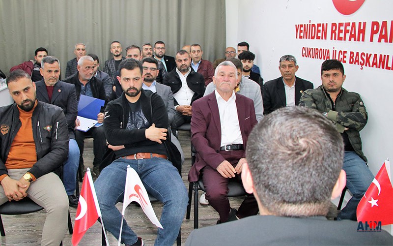 Yeniden Refah Partisi Adana Milletvekili A. Adayları tanıtım toplantısı Yapıldı