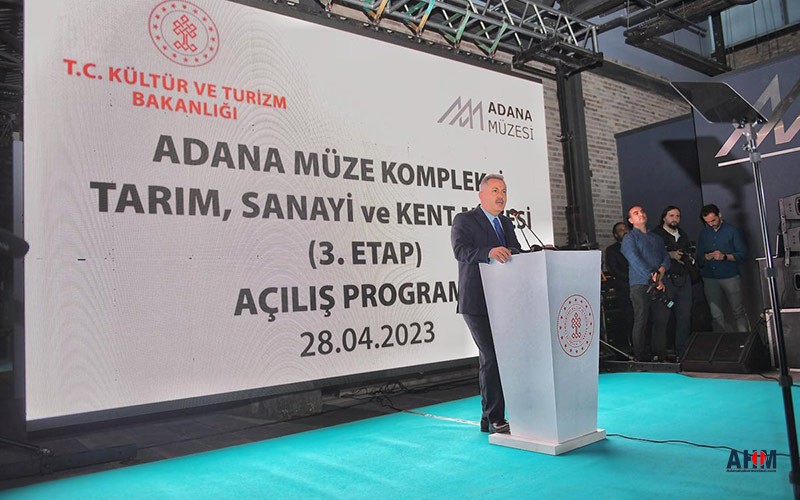 Adana Müze Kompleksinin Açılışı Gerçekleştirildi