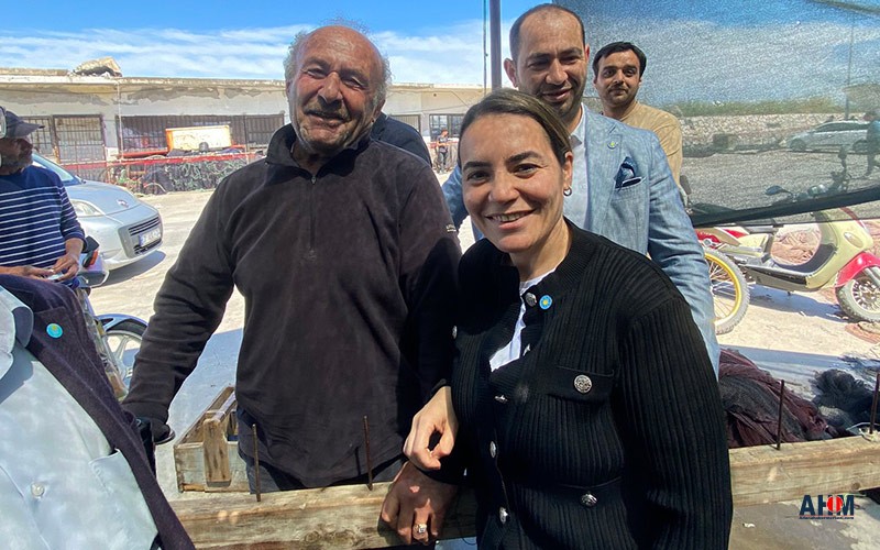 Ayyüce Türkeş Karataş'ta "Tekneci" Oldu, Teknecilerin Sorunlarını Dinledi